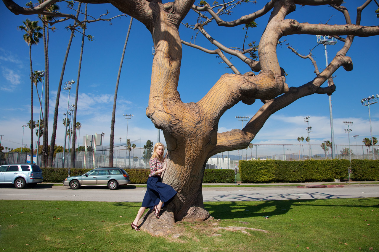Ashlee Hills and the tree